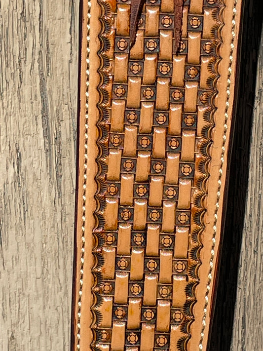 Rifle Sling - Natural Firefighter Basketweave