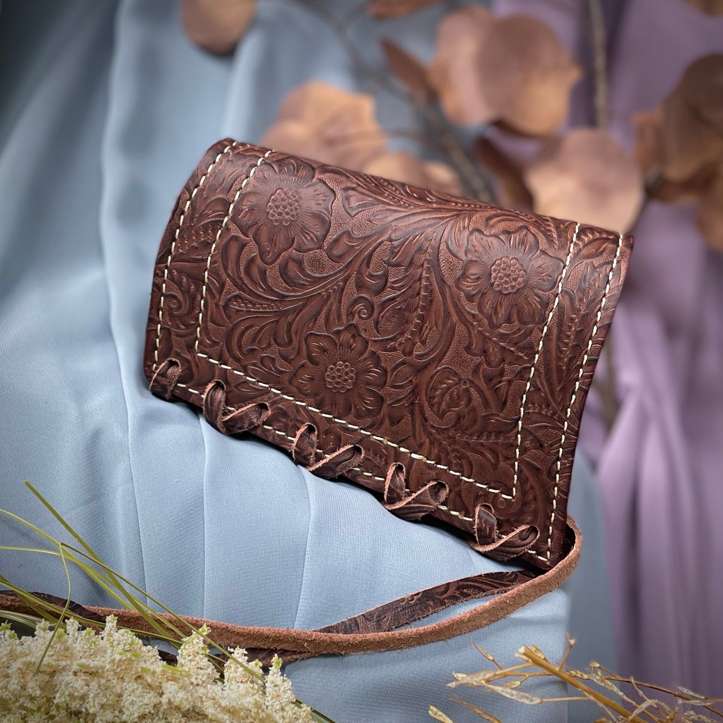 Stock Cover - 12 gauge, Mahogany Floral