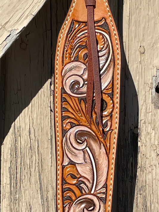 Rifle Sling - Cream Feathers