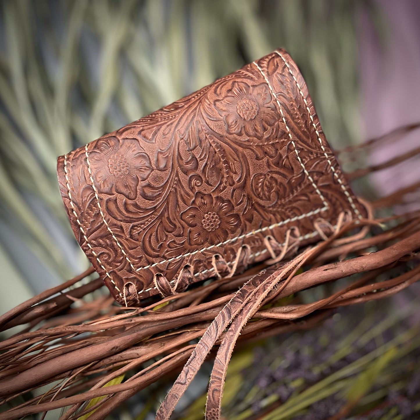 Stock Cover - 12 gauge, Mahogany Floral