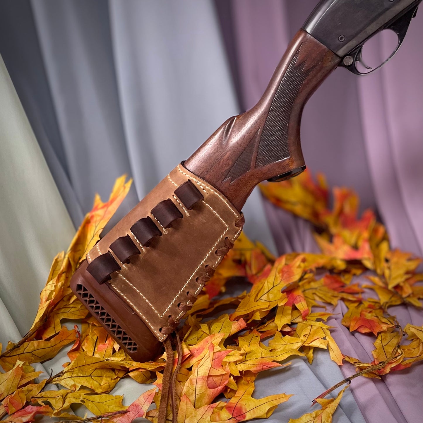 Stock Cover - 12 gauge, Brown Oil Tan