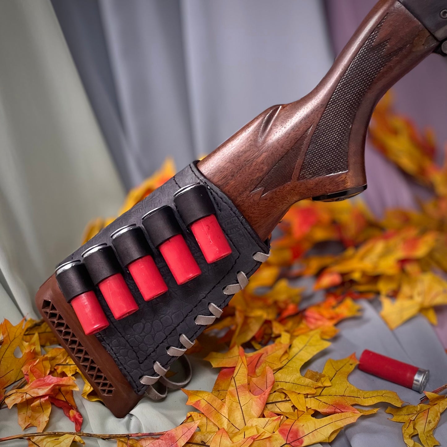 Stock Cover - 12 gauge, Midnight Gator