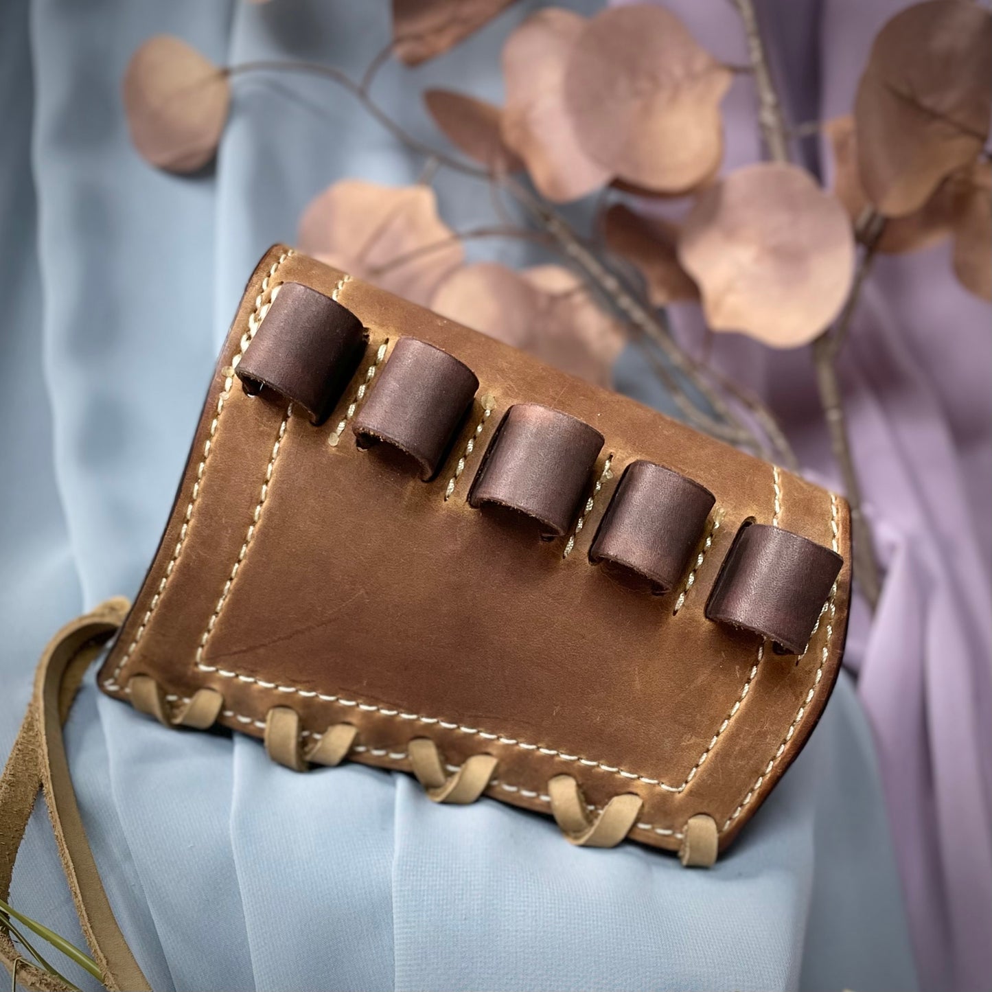 Stock Cover - 12 gauge, Saddle Oil Tan