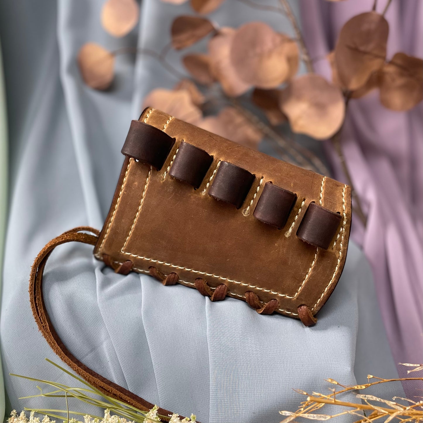 Stock Cover - 12 gauge, Brown Oil Tan