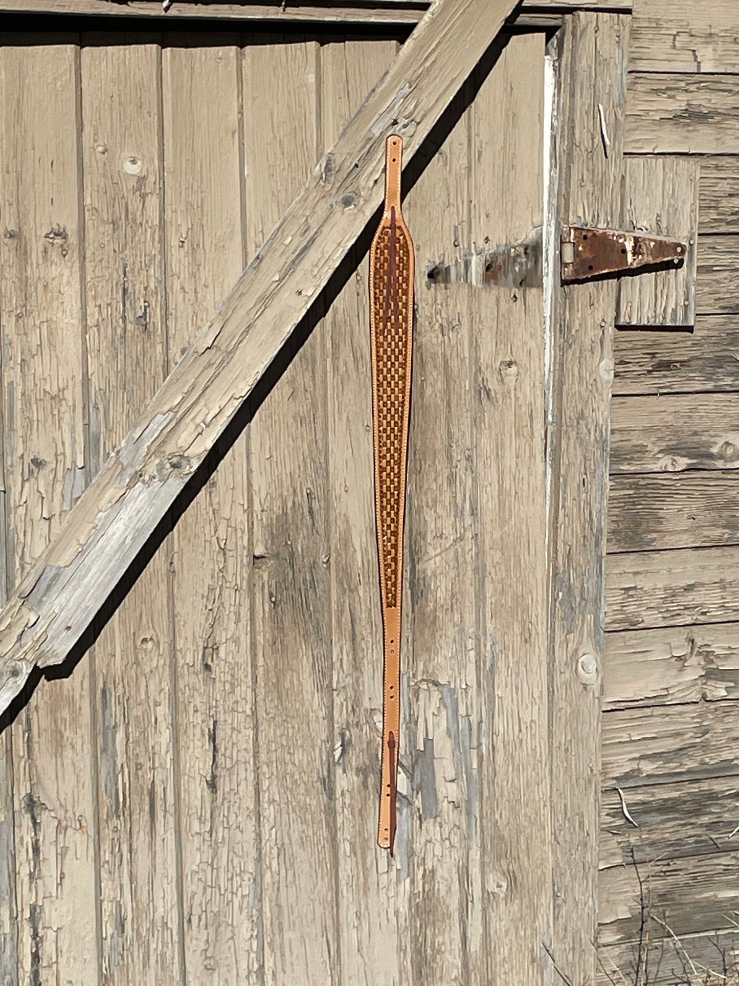 Rifle Sling - Natural Firefighter Basketweave