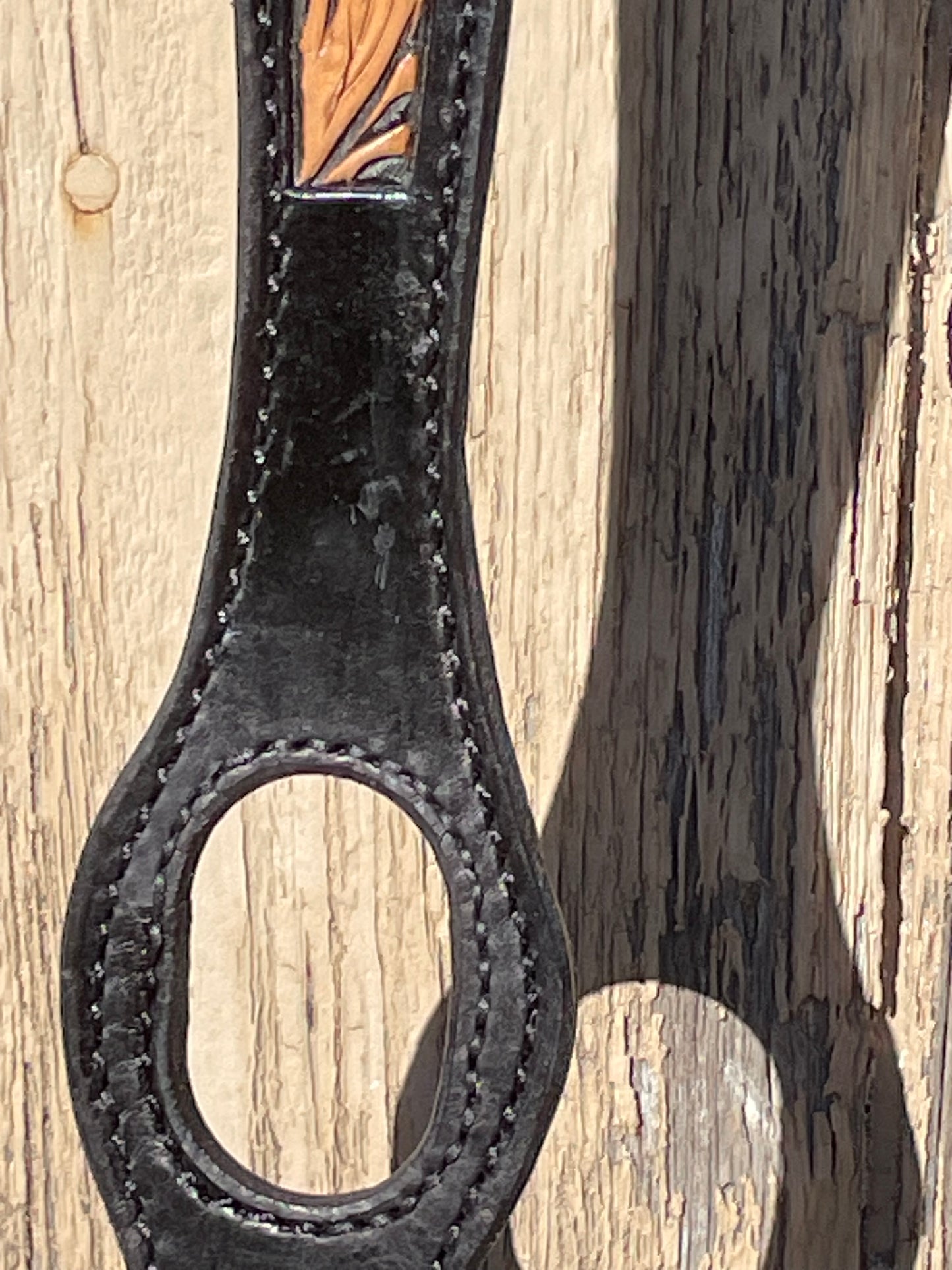 Rifle Sling - Black with Yellow Flowers