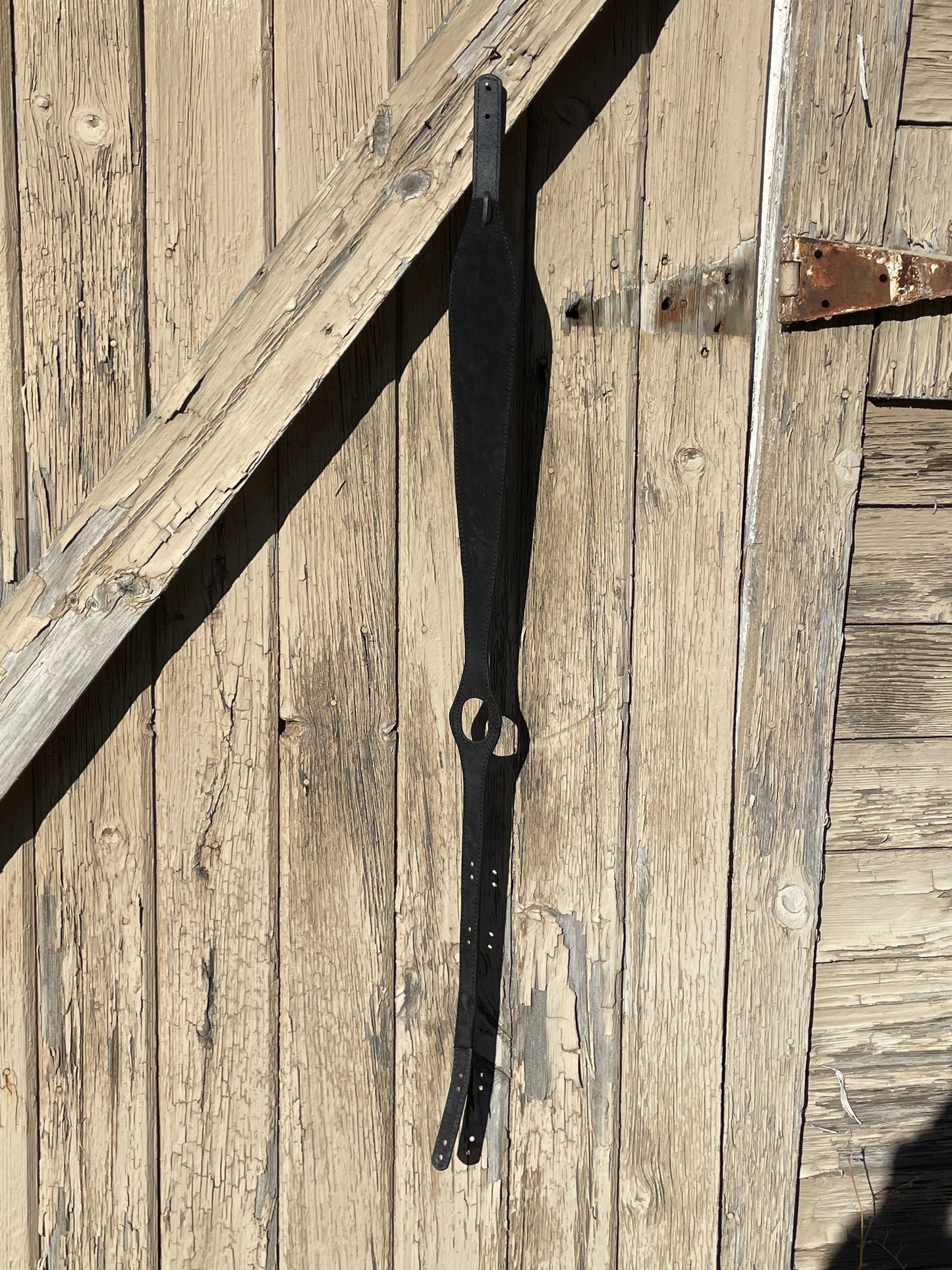 Rifle Sling - Black with Yellow Flowers